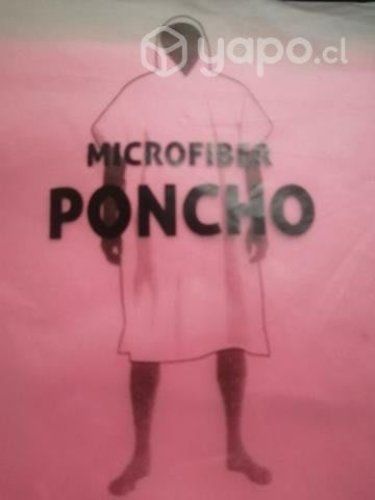 Poncho microfibra Salida baño