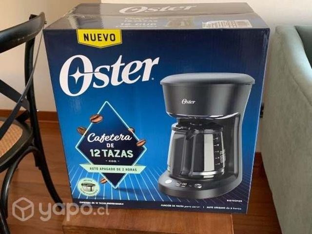 Cafetera Oster NUEVA sellada 12 tazas filtro perma