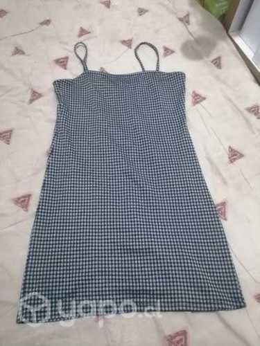 Vestido Cuadrillé, talla Standar