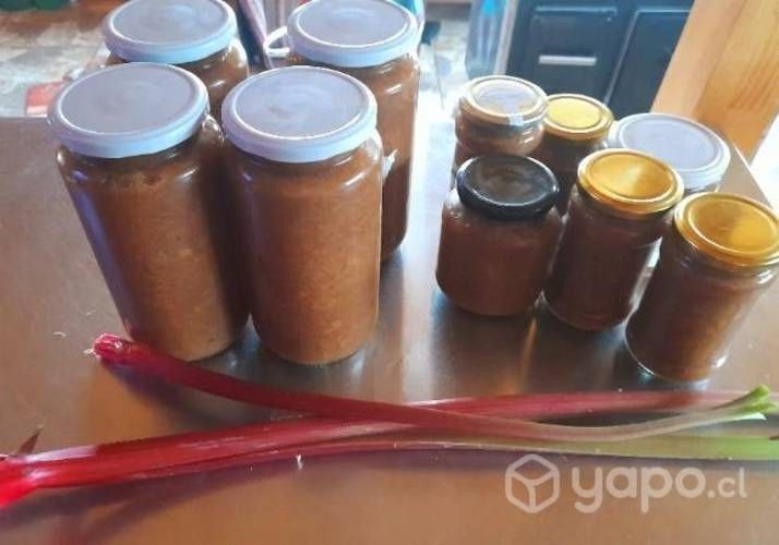 Mermelada de ruibarbo