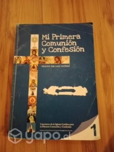 Libro "mi primera confesión y comunion"