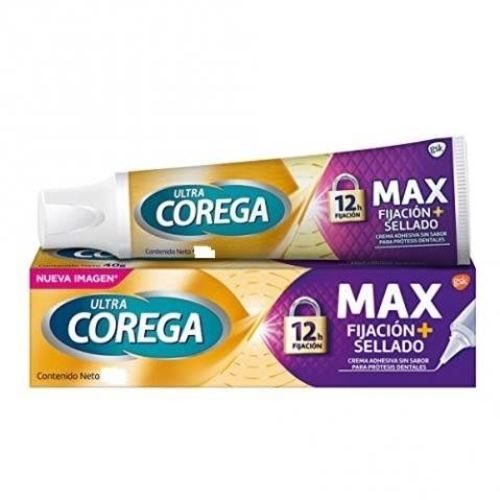 Ultra Corega Max Adhesiva Sin Sabor para Prótesis
