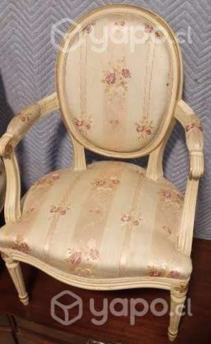 Bellos antiguos sillones franceses * pareja