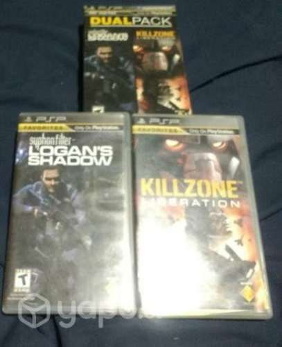 Juegos PSP Logan Shadow/ Killzone Liberation