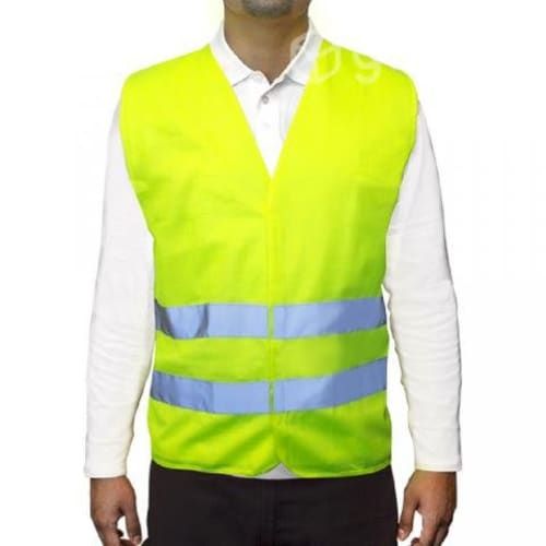Chaleco Reflectivo Amarillo 2 Cintas Certificado C