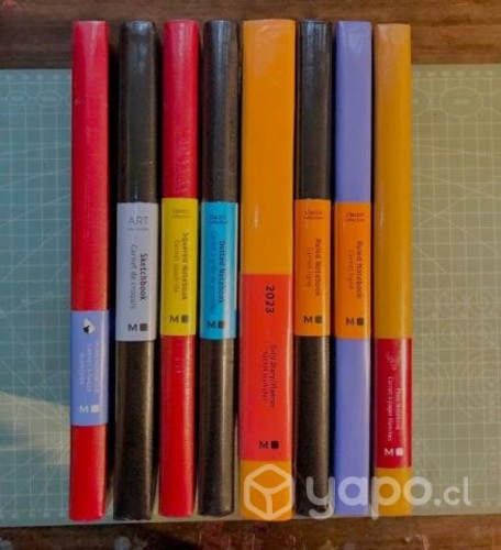 Libretas moleskine nuevas y selladas