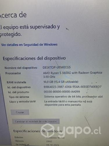 Pc gamer ryzen 5 5600G