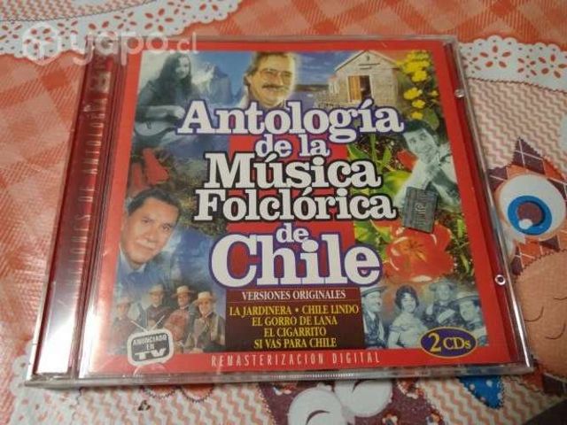Mc92: cd antología musica folclorica de chile