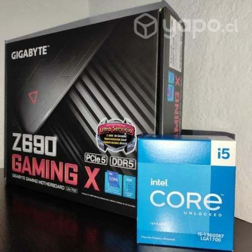 Pack i5 13600kf + z690 gaming x DDR5