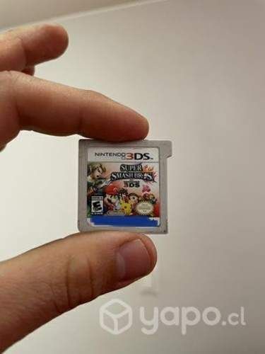 Super smash bros 3ds sin caja