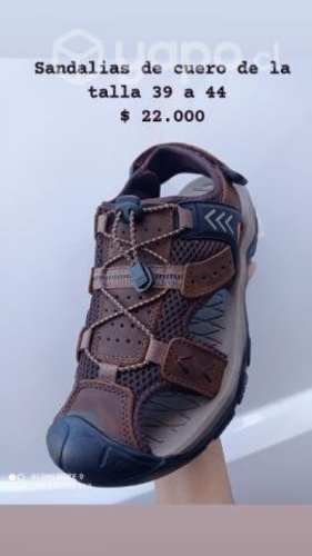 Sandalias de cuero hombre