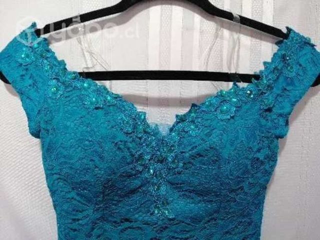 Vestido de Fiesta + Carterita de Regalo