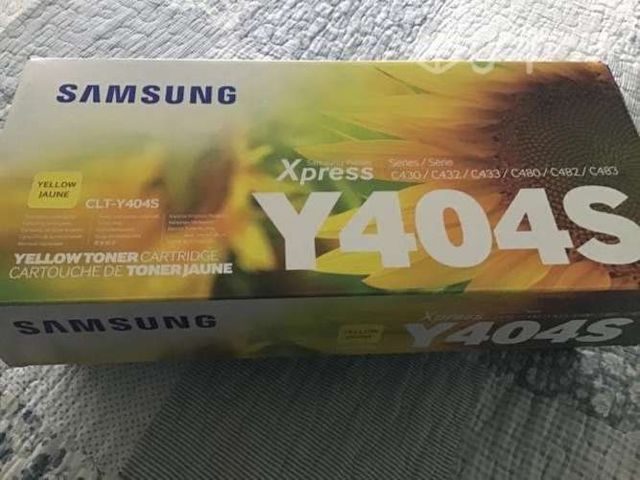 Toner Amarillo Original para impresoras samsung