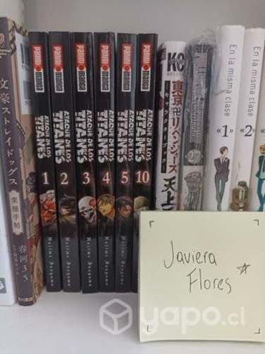 Mangas Ataque a los Titanes