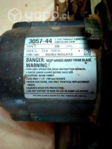 Serrucho electrico dewalt