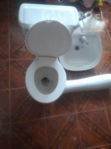 Taza de baño mas lava manos y pedestal