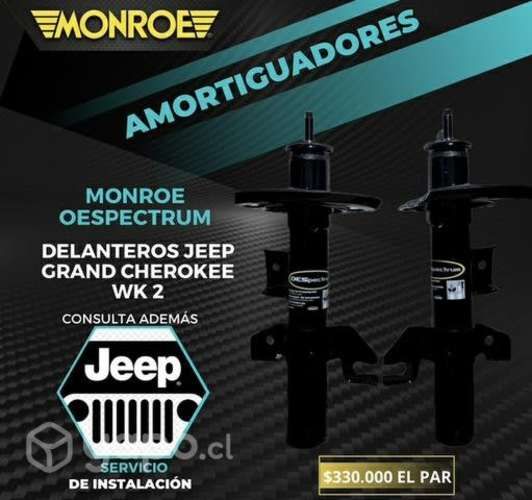 Amortiguadores delanteros