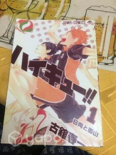 Primer tomo volumen haikyuu