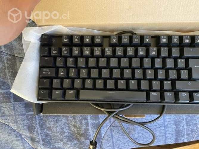 Teclado mecánico red dragon