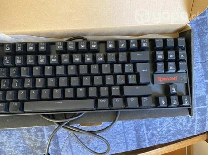 Teclado mecánico red dragon