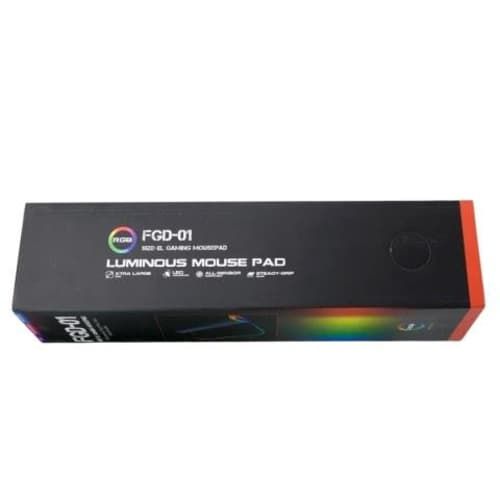 Mousepad Gamer 90x40 RGB LED XL Gaming Mousepad GD