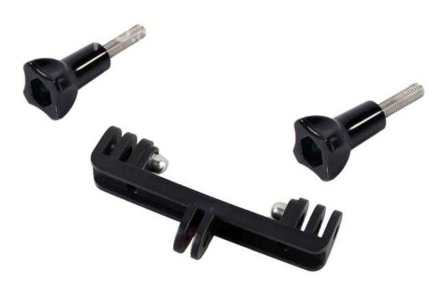 Hebilla conector de puente doble gopro + pernos