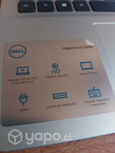 Notebook Dell Inspirion 15