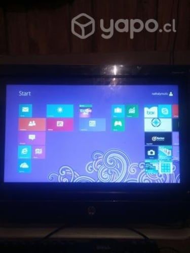 HP Pavilion 20 touch todo en uno impecable estado