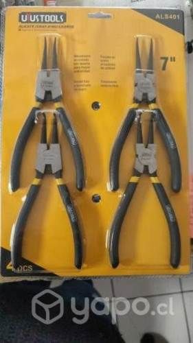 Juego alicates saca seguros