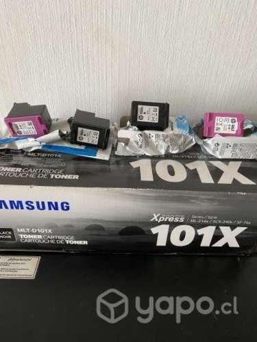 toner vacios hp y samsung