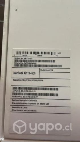 Macbook air 13 Retina