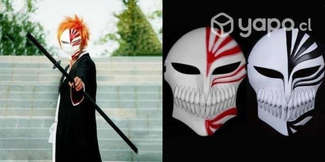 Mascara Rígida de Ichigo Kurosaki Del Anime Bleach