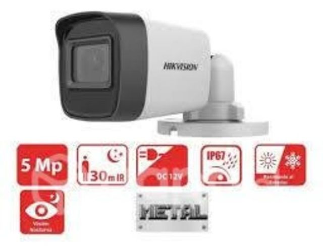 Kit 4 Cámaras de Vigilancia HikVision Turbo HD 1MP