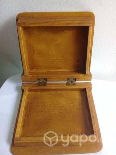 Caja tipo libro madera