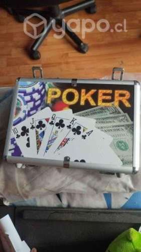 Juego de poker incompleto