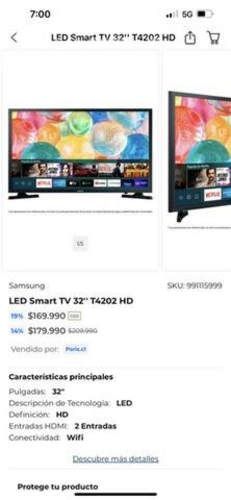 Led smart tv 32