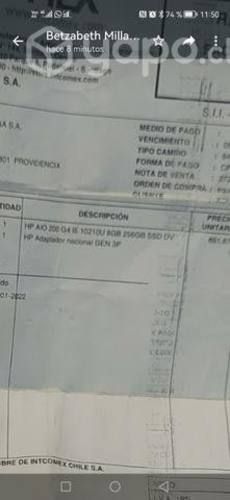 Computador de escritorio hp i5