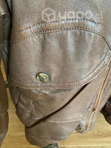Chaqueta hombre cuero real talla M