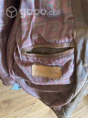 Chaqueta hombre cuero real talla M