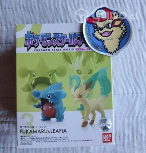 Figuras pokemon gible leafeon coleccion
