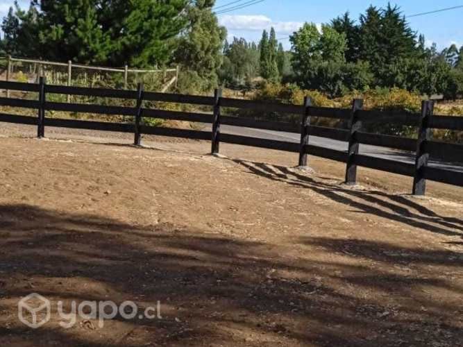 Cercos tranqueras y polin malla