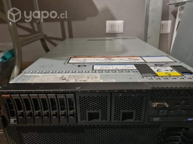 Servidor IBM x3650 m3 1 cpu x5687 32gb ram