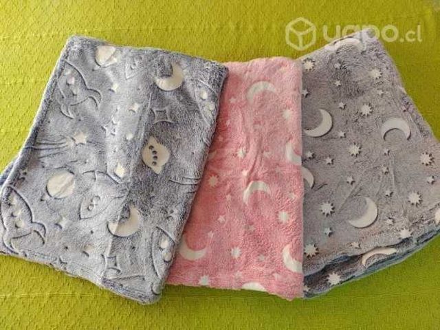 Manta luminosa y Bajada de cama luminosas