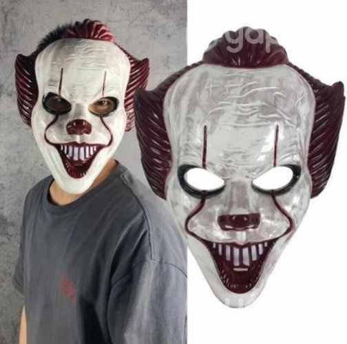 Mascara Rígida Plástico Del Payaso Pennywise IT