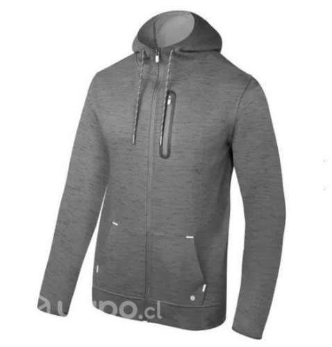 Polerón Training ZVIBES talla L color Gris