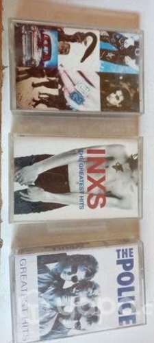 Cassette Inxs , U2, The Police