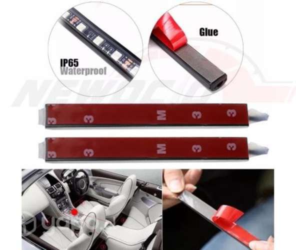 Tira De Luces Led Rgb Interior 48 Led