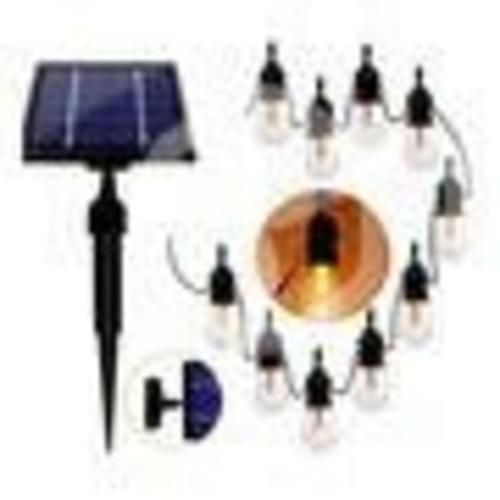 Guirnalda led con panel solar