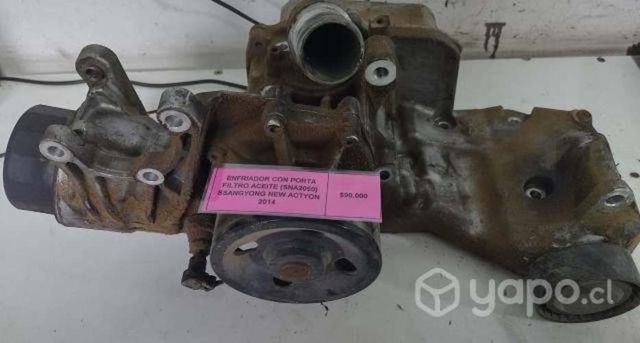 Enfriador Con Porta Filtro Aceite (SNA2050) Ssangy