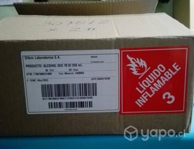 ALCOHOL DIFEM 250ml -